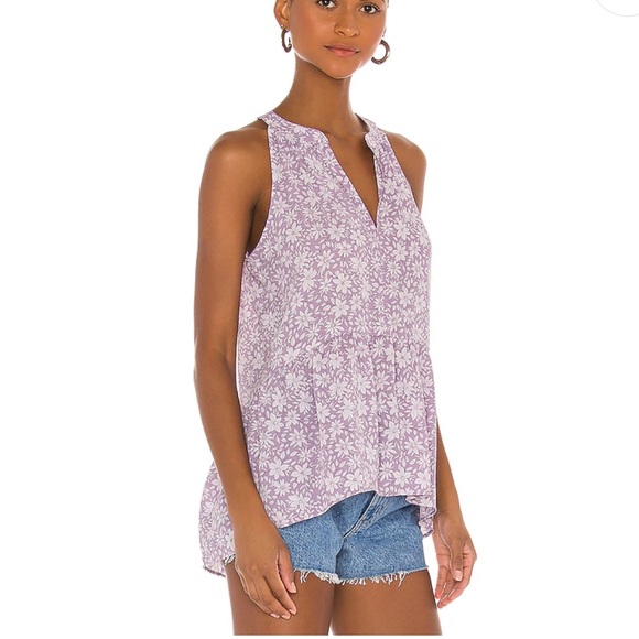 1. State Peplum Cami in Printed Mythical Floral - Picture 2 of 4